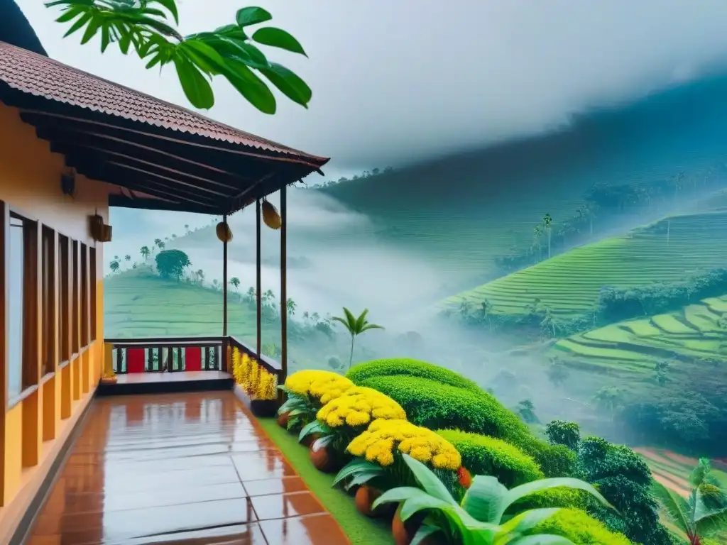 Homestay auténtico en Kerala: experiencia de paz y belleza en medio de la exuberante naturaleza y montañas brumosas