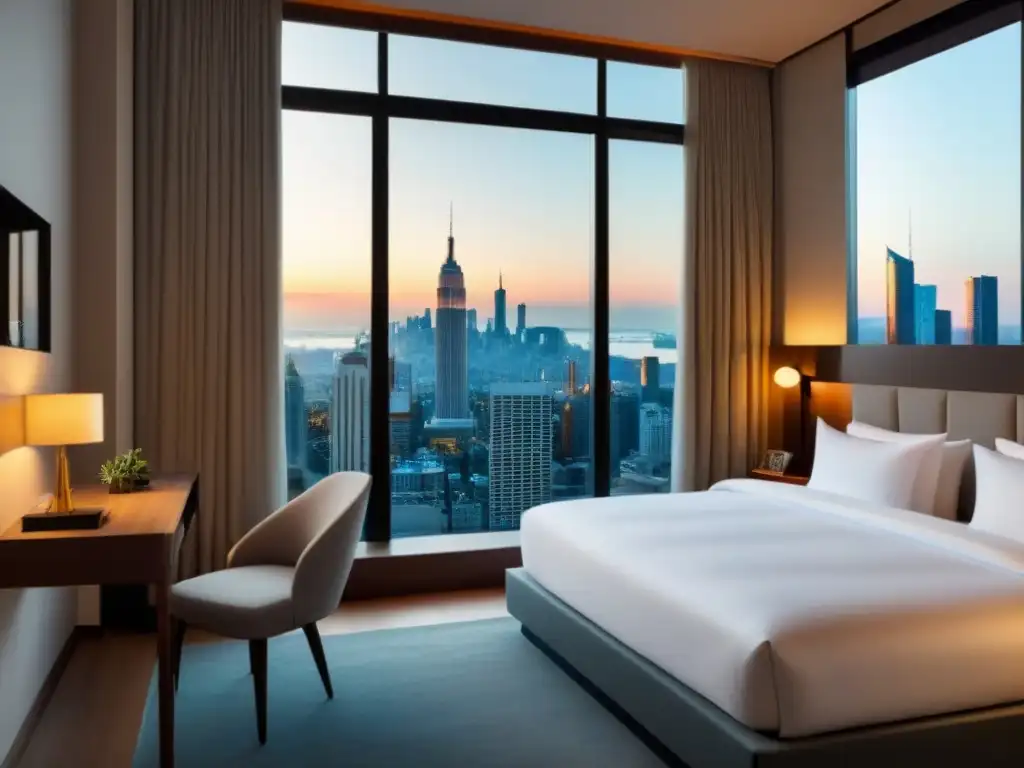 Comparativa costos homestays hoteles: Contraste entre acogedor homestay y elegante hotel, ambos con encanto y lujo