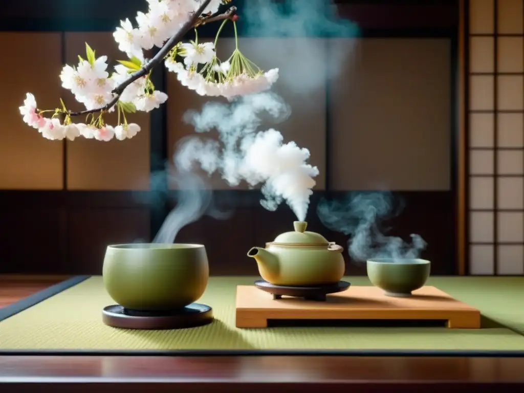 Ceremonia del té japonés: belleza y serenidad Inmersión cultural en Japón: Ceremonia del té japonesa con maestro, matcha y sakura