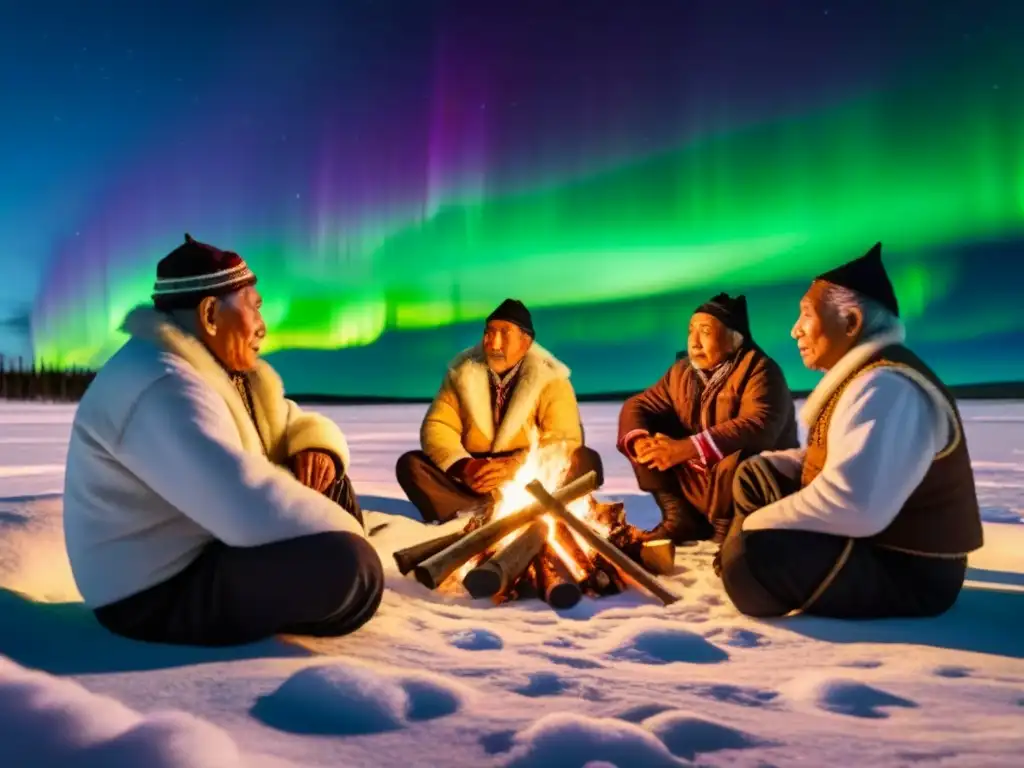 Elders del Ártico preservando tradiciones musicales bajo la aurora boreal