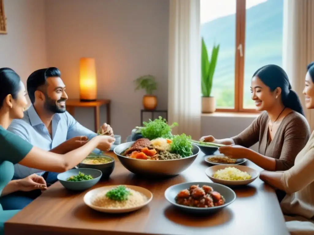 Experiencia multicultural: Compartiendo la mesa Un encuentro multicultural en homestay: beneficios de homestays en cultura