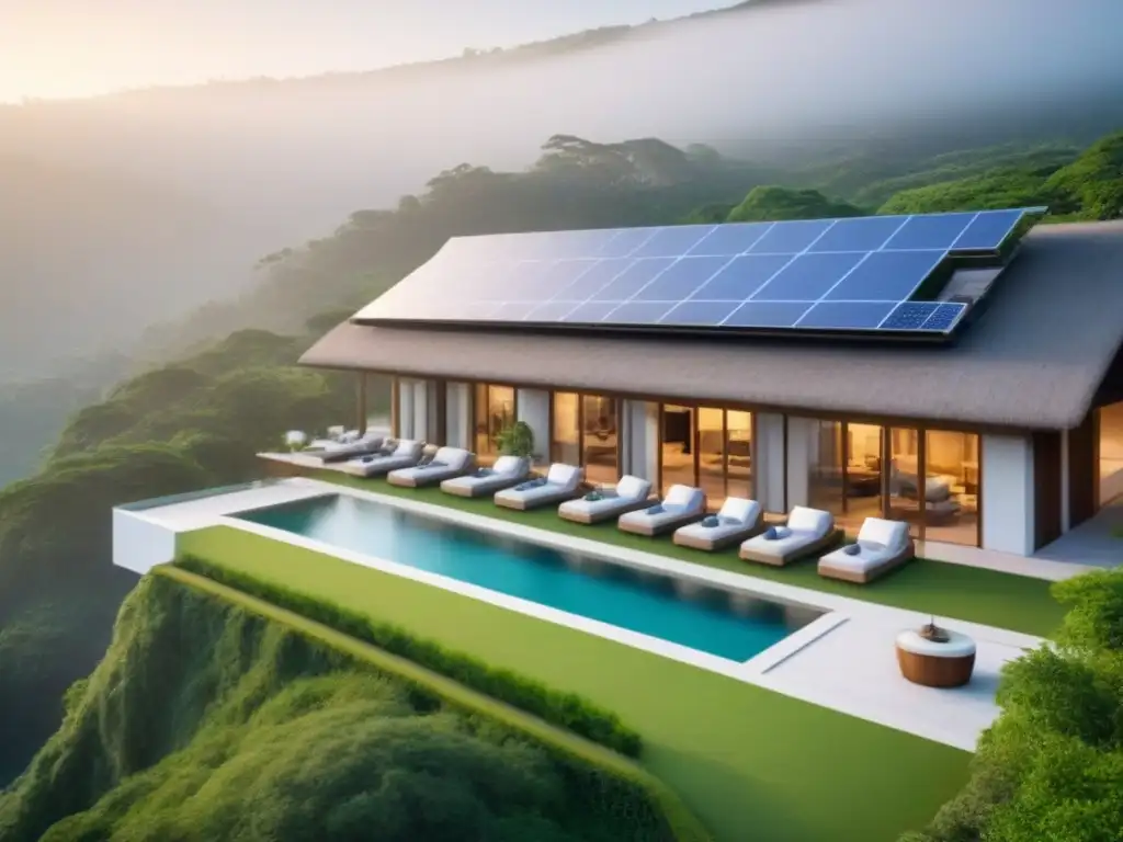 Un exclusivo resort ecofriendly en armonía con la naturaleza, donde se practica el turismo sostenible