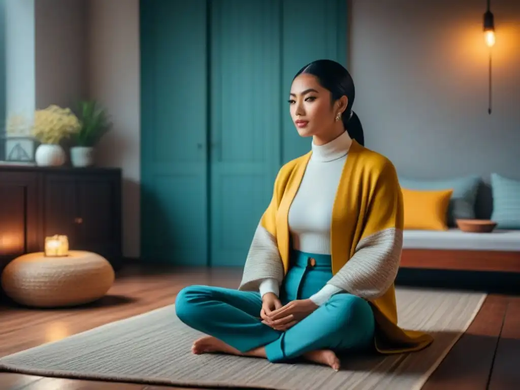 Exploración cultural responsable en homestays: Un viajero en armonía con su entorno local, inmerso en una experiencia enriquecedora