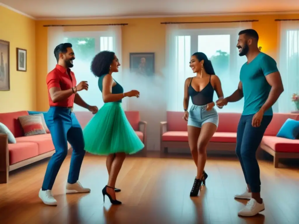 Homestays con clases de baile: Diversidad y alegría en una sala de estar Latinoamericana