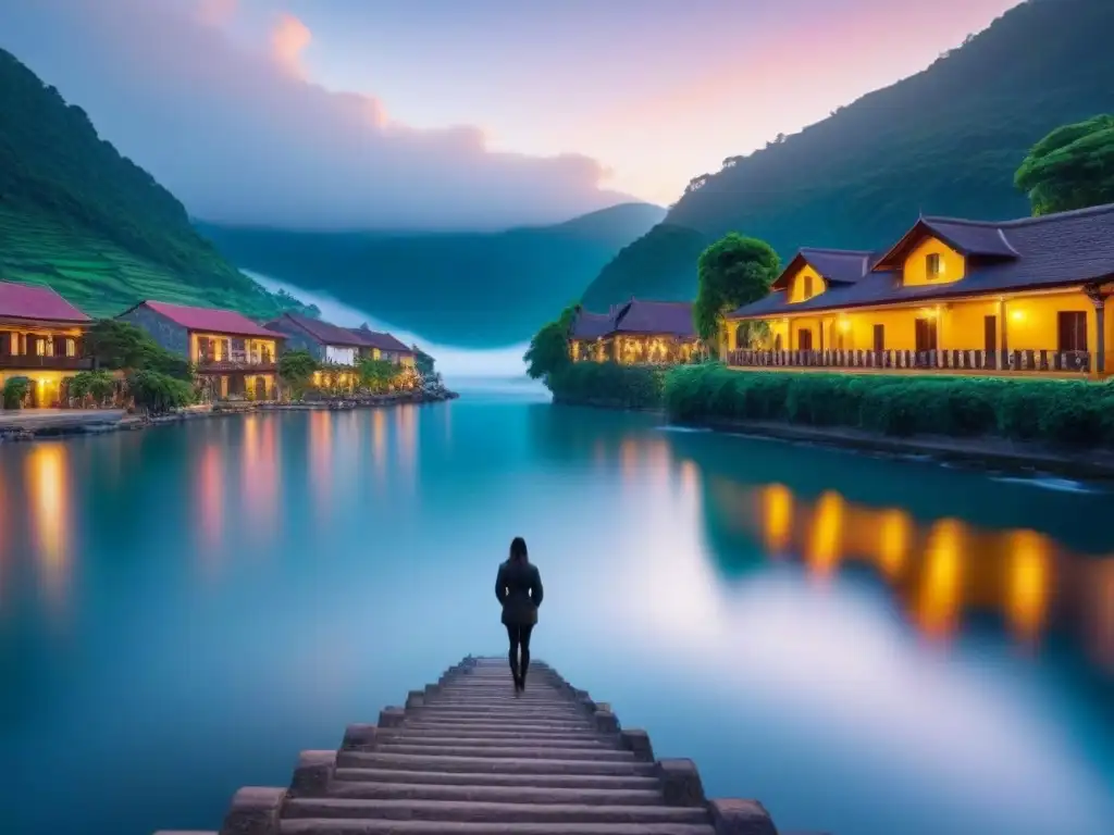 Un idílico pueblo integrado con un lujoso alojamiento exclusivo en un entorno de turismo sostenible