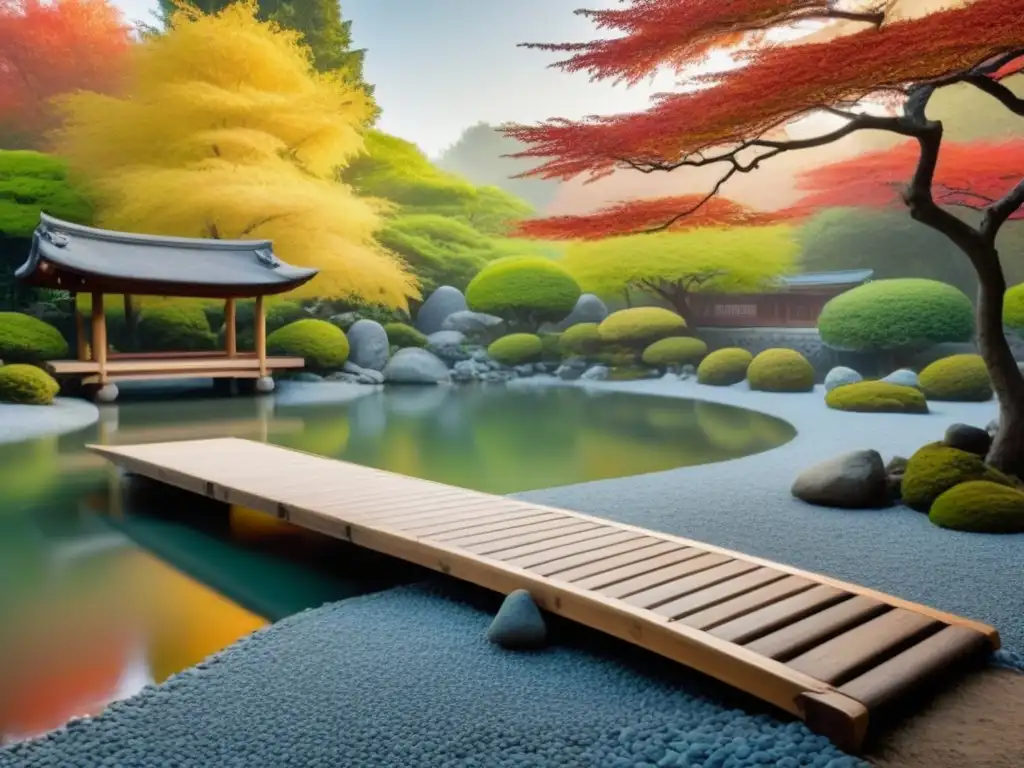 Un jardín zen japonés equilibra inversión cultural en propiedades exóticas