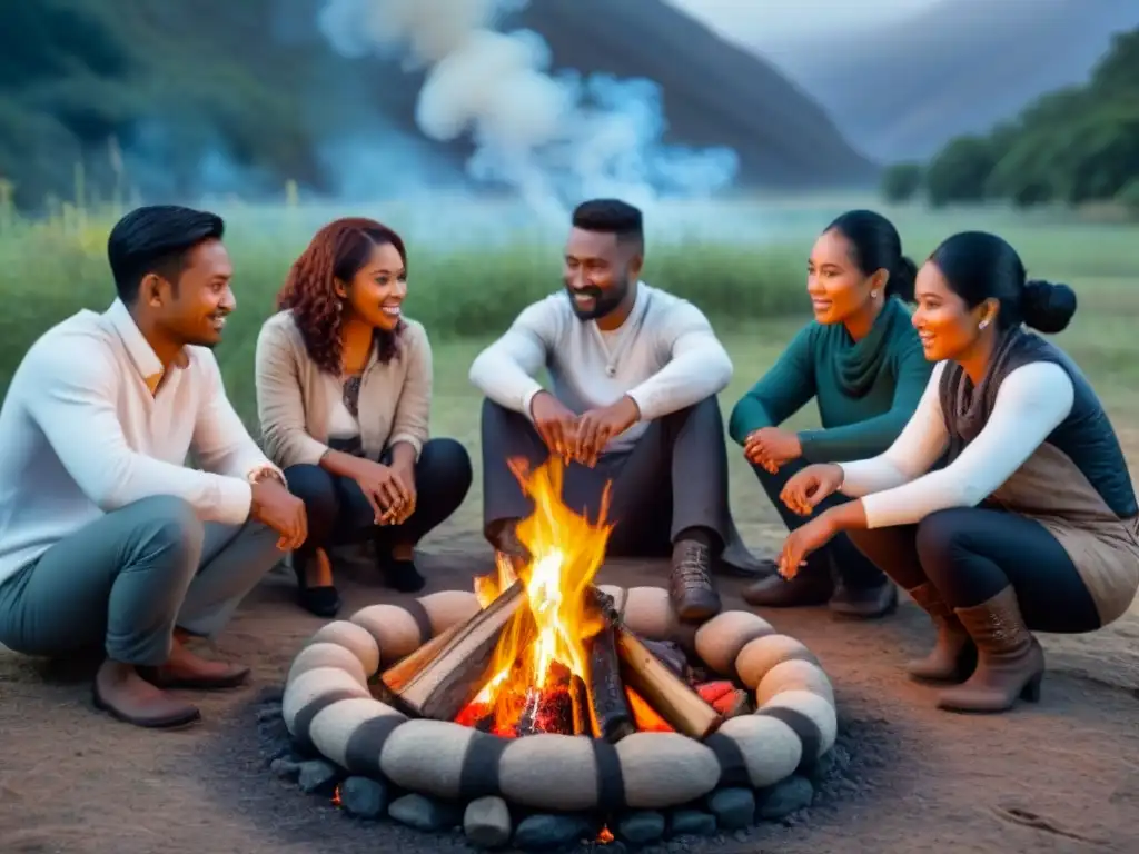 Narrativas orales en homestays culturales: Diversidad y conexión alrededor de la fogata