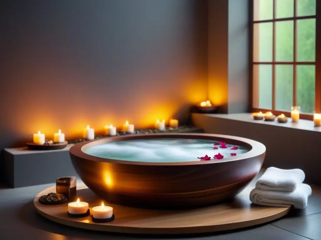 Un oasis de relajación en un spa exclusivo con rituales ancestrales