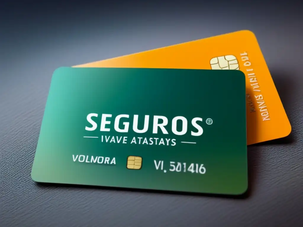 Tarjeta de Seguros de Viaje para Homestays: Elegancia y Protección Una tarjeta de seguros de viaje elegante y moderna con la frase 'Seguros de Viaje para Homestays' en tipografía minimalista