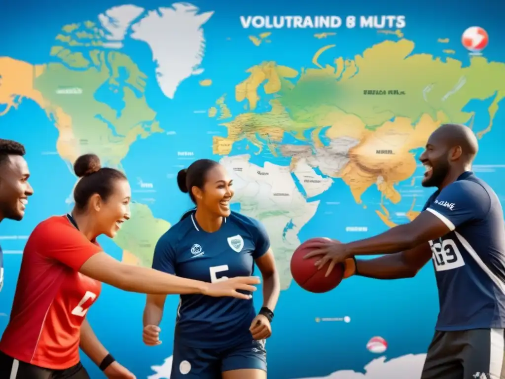 Unidos en el voluntariado internacional proyectos deportivos: diversidad, deporte y trabajo en equipo alrededor del mundo