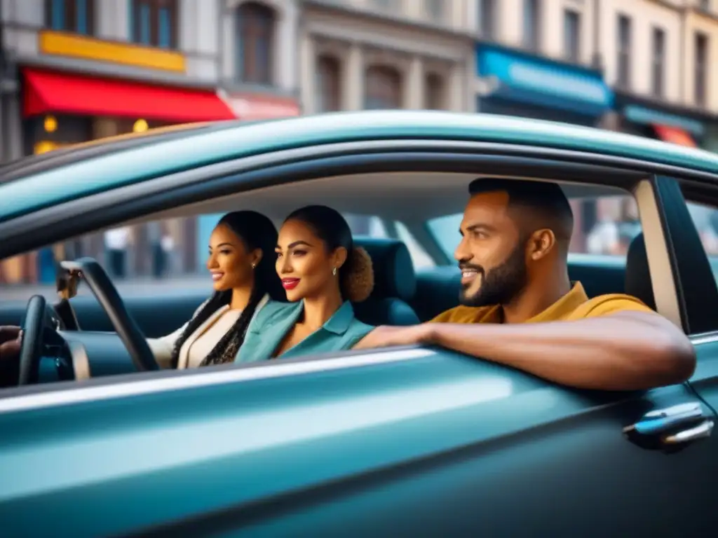 Explorando el mundo juntos: viaje en auto multicultural Un viaje en coche compartido alrededor del mundo, con Plataformas Carpooling Transporte Compartido